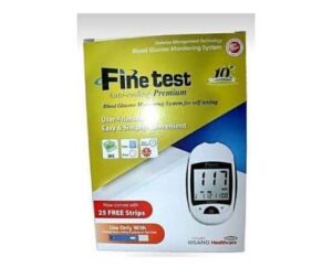 Fine Test Glucometer for accurate blood glucose monitoring at home