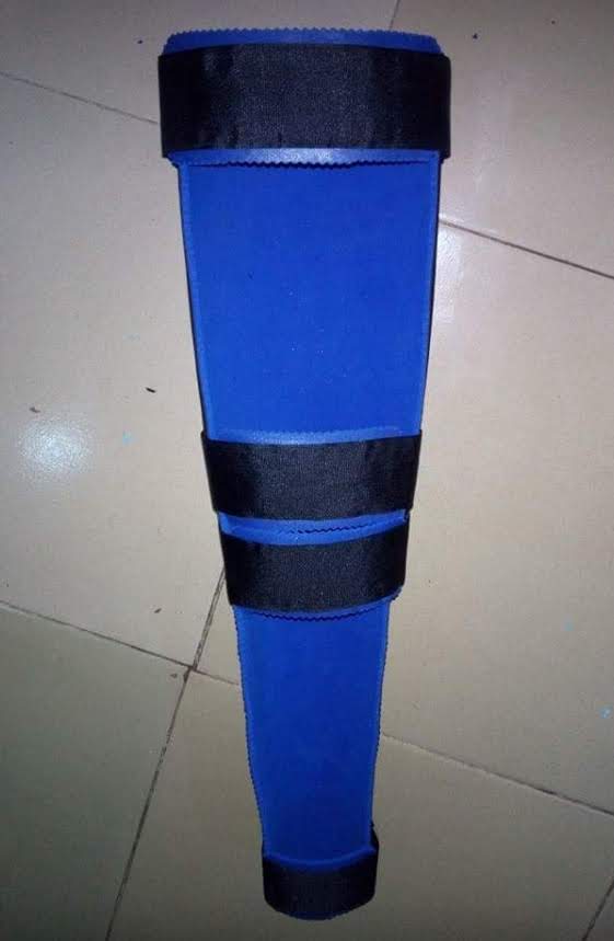 Backslab orthopedic support for injury immobilization
