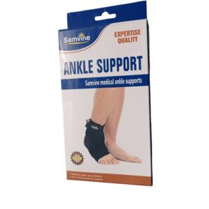 Samvine Ankle Brace for stability, pain relief, and ankle rehabilitation.